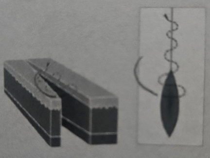 <p>continuous subcuticular</p>