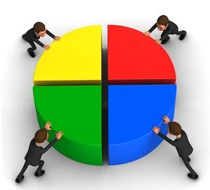 <p>a design of government that distributes powers across institutions in order to avoid making one branch too powerful on its own</p>