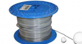 <p>It is basically metal wire with a "low" melting point, where low for our purposes means low enough to be melted with a soldering iron.</p>