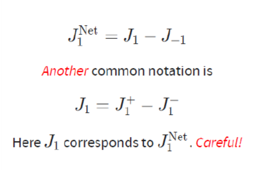 <p>forward reaction - reverse reaction</p>