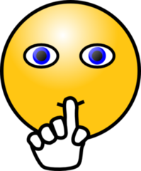 <p>to be quiet</p>