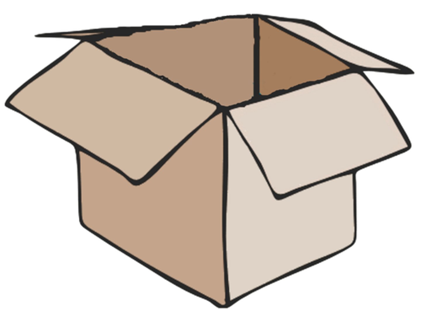 <p>it (la caja) to me</p>