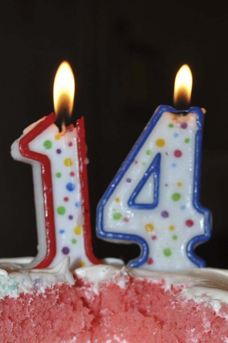 <p>fourteen</p>