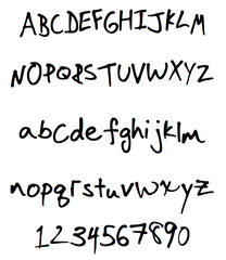 <p>the study of handwriting and how it relates to a person's character</p>