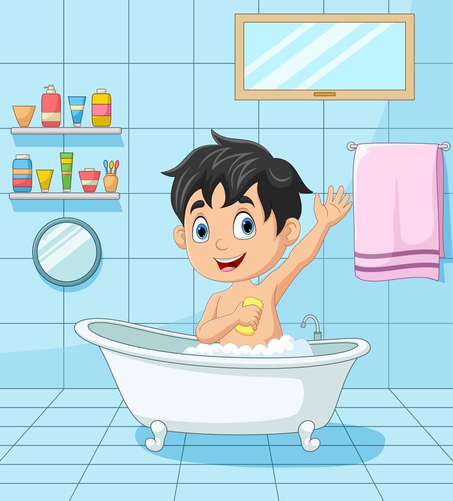 <p>Take a bath</p>