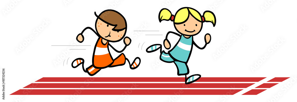 <p>Hacer una carrera </p>