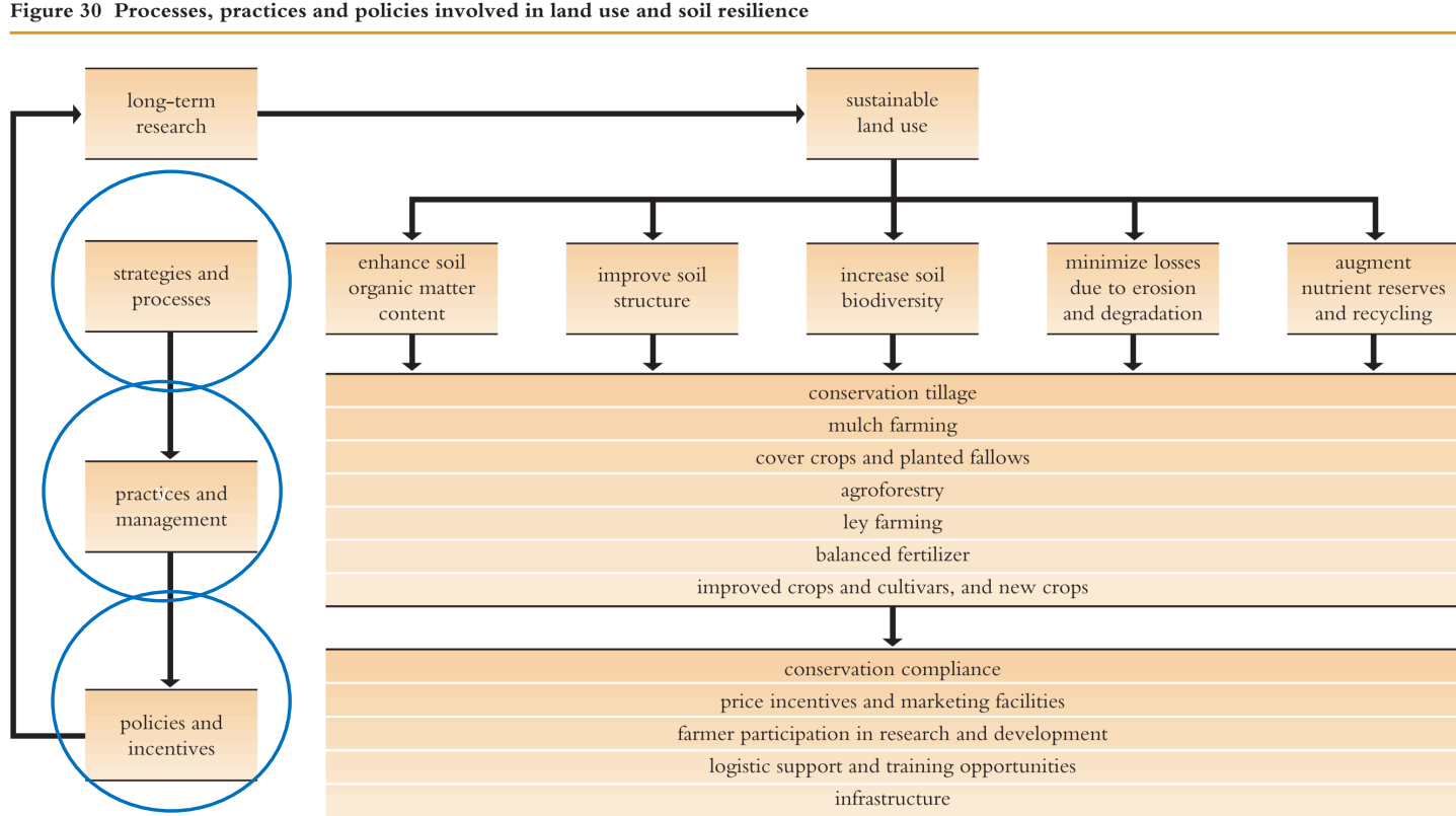 <p>Processes, Practices, and Policies in Land Use &amp; Soil Resilience: overview</p>