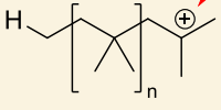 <p>show example of chain transfer by hydrogen abstraction using alkene</p>