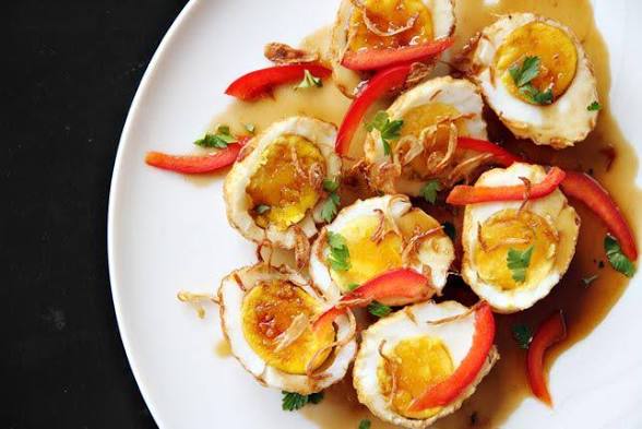 <p>Tamarind Eggs</p>
