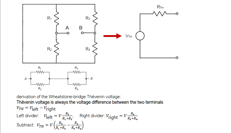 <p>obtained by shortening the circuit (ignoring the voltage source) </p>
