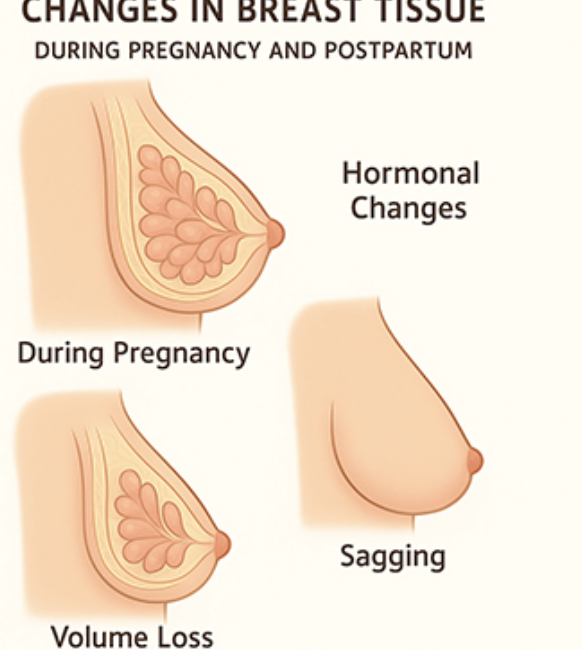 <p><strong>pregnancy</strong> breast change </p>