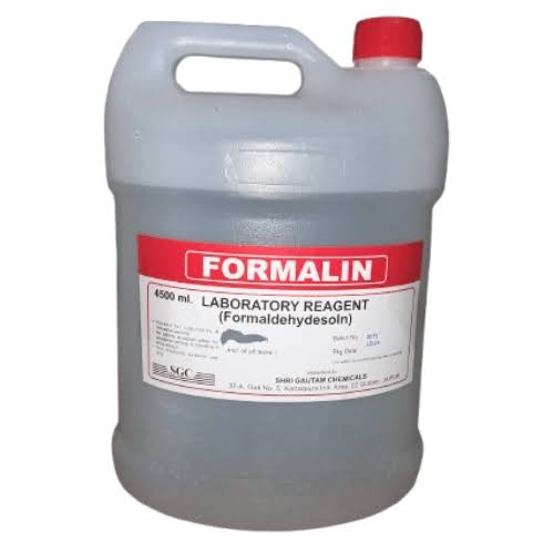 <p>Formalin is used for </p>