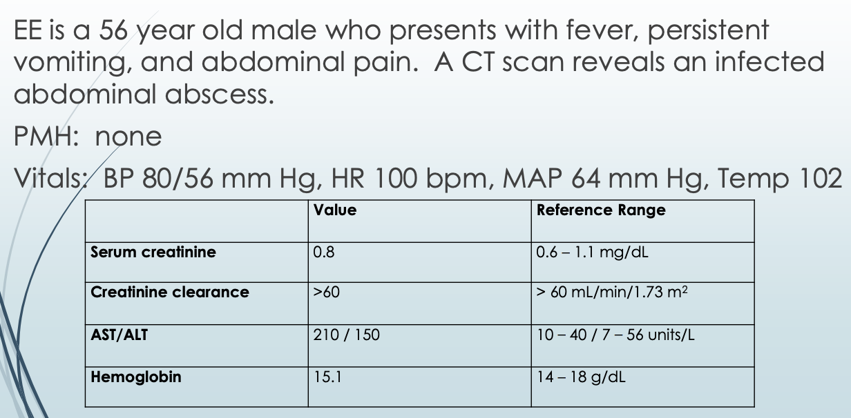 <p>What findings determine that EE is in shock?</p><p>What type of shock is it?</p><p>What is the initial management for shock in EE?</p><p>If this initial management is not effective, what should be started next? </p>