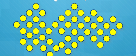 <p>Particles in a liquid are a bit more free than solids and that allows them to change shape and flow</p>