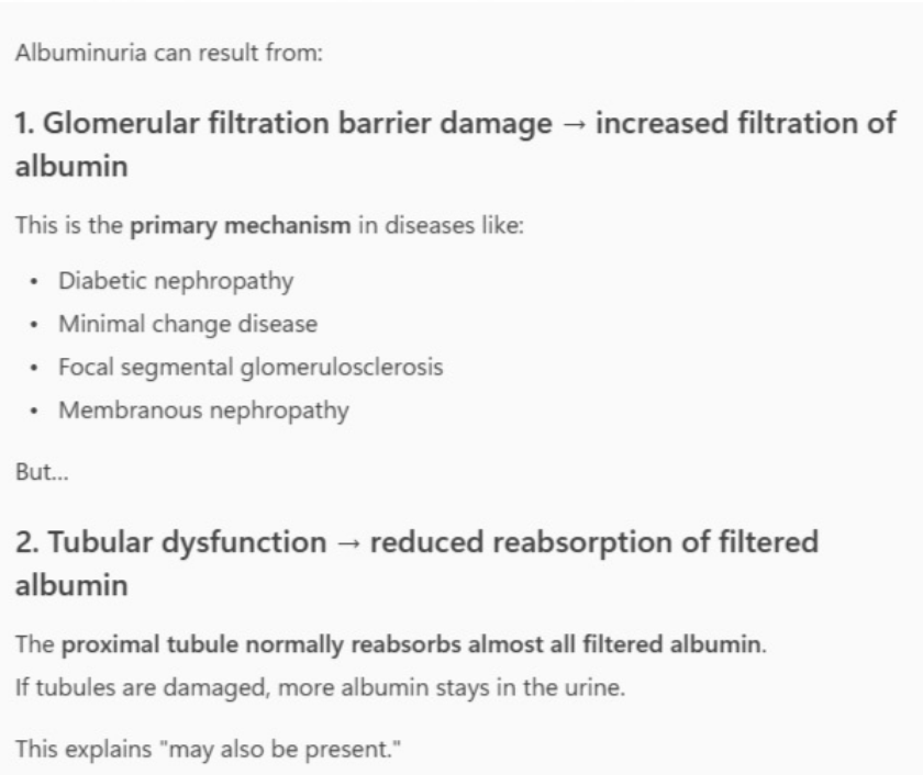 <p>D - Tubular dysfunction</p>