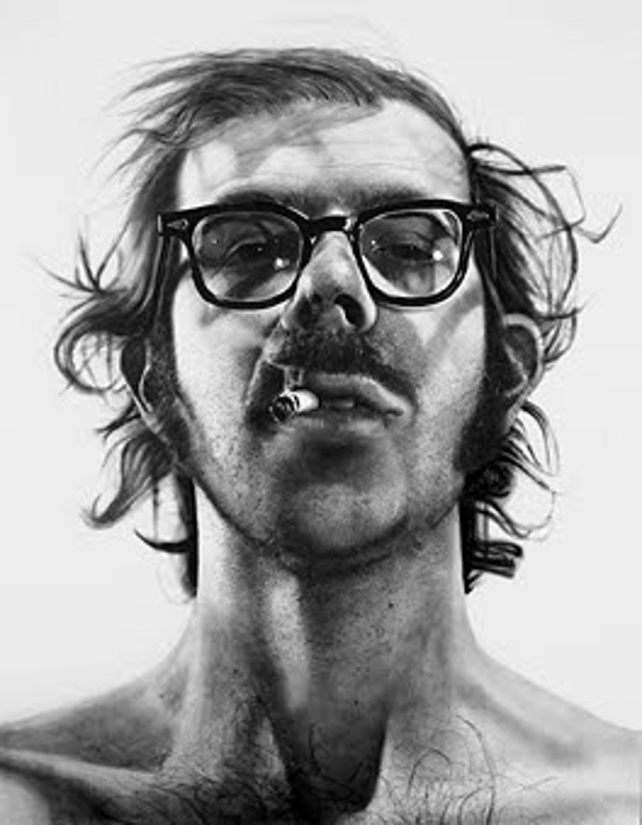 <p>- American photorealist painter, visual artist, and photographer</p><p>- known for his portraits</p>