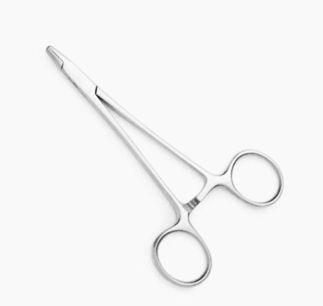 <p>An instrument used to securely hold and manipulate needles during suturing and other procedures that involve tissue closure. </p>