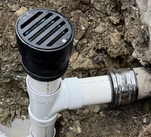 <p>Is defined as a device installed in the house drain immediately<strong> inside the foundation wall </strong>of the building.</p>