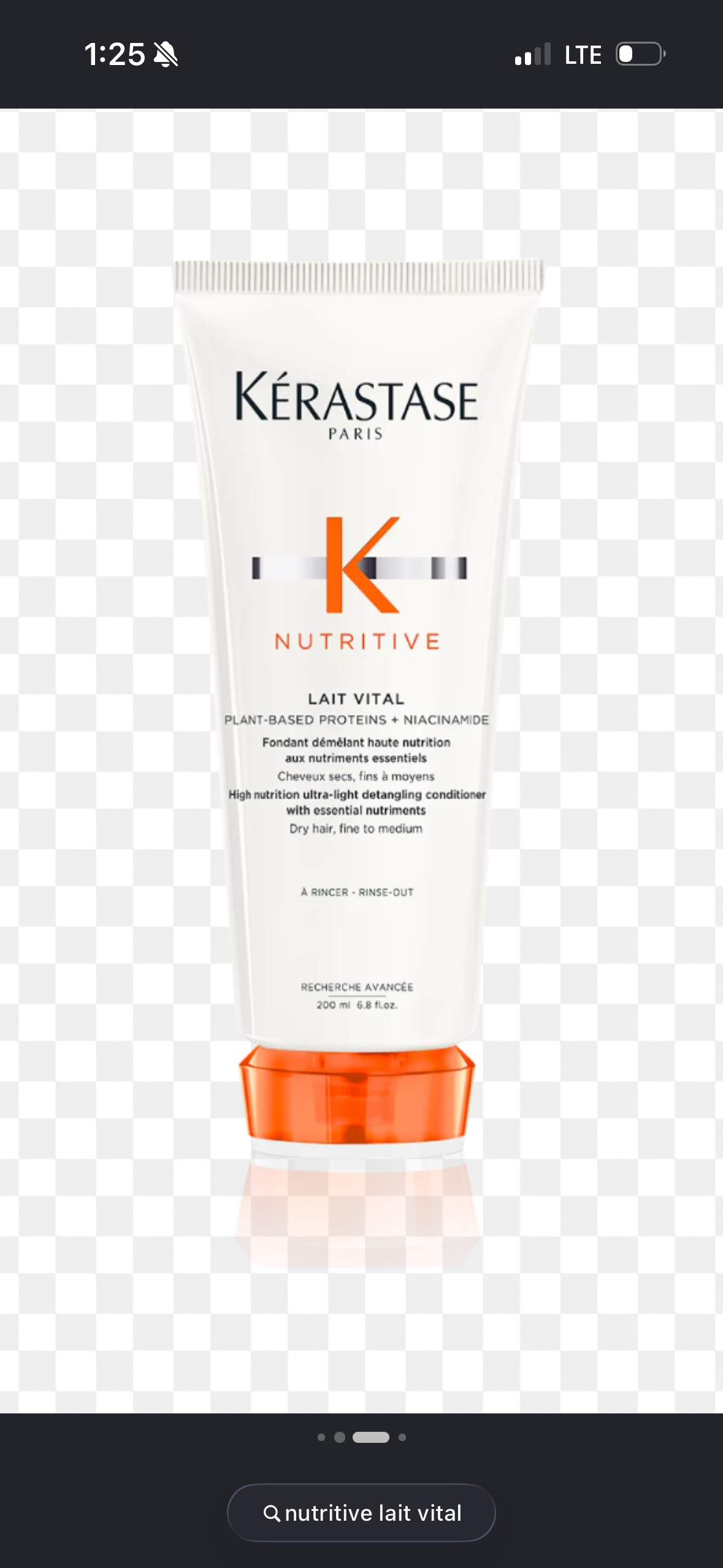<p>Nutritive lait vital (conditioner)</p>