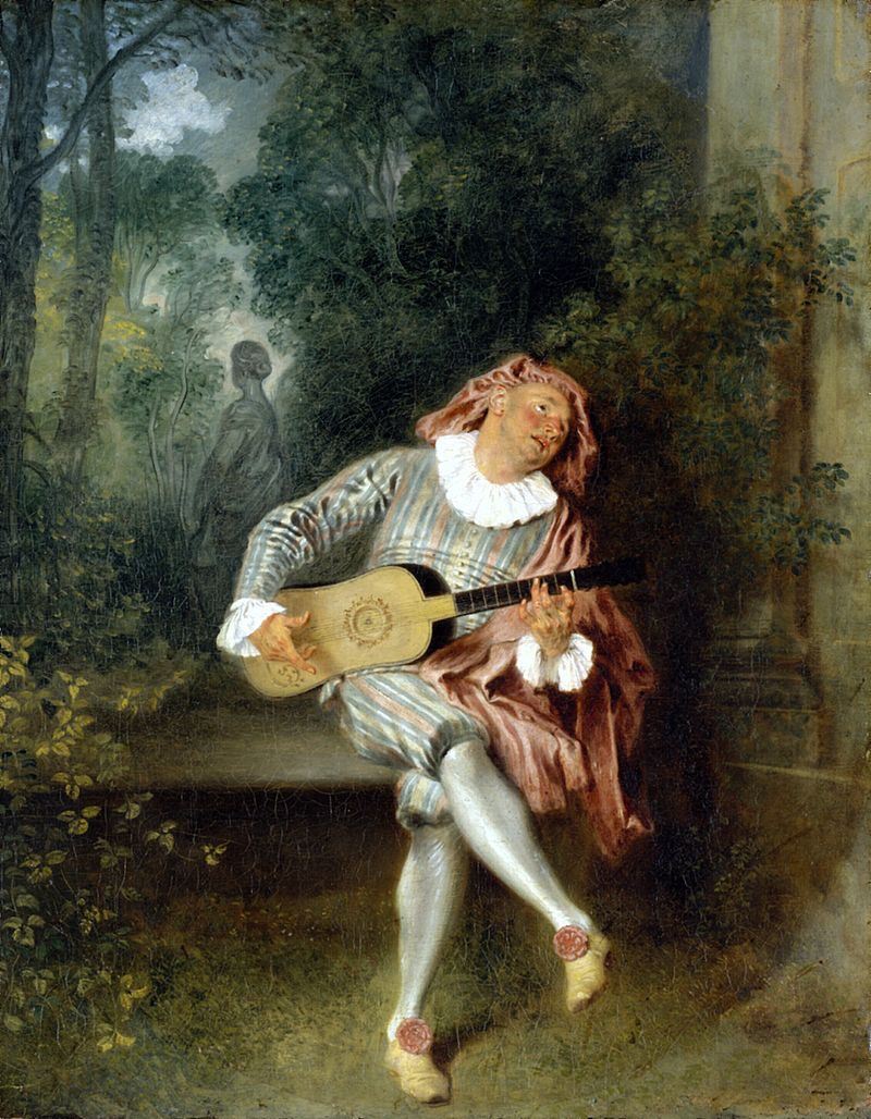 <p><span>Jean-Antoine Watteau: </span><em>Mezzetino</em><span>, </span></p>