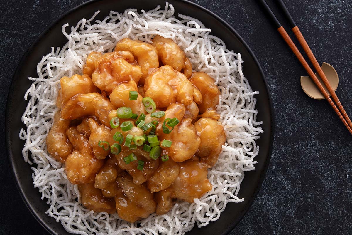 <p>Crispy Honey Shrimp</p>