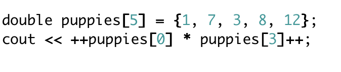 <p>what will the following code segment display to the screen</p>