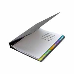 <p>a binder</p>