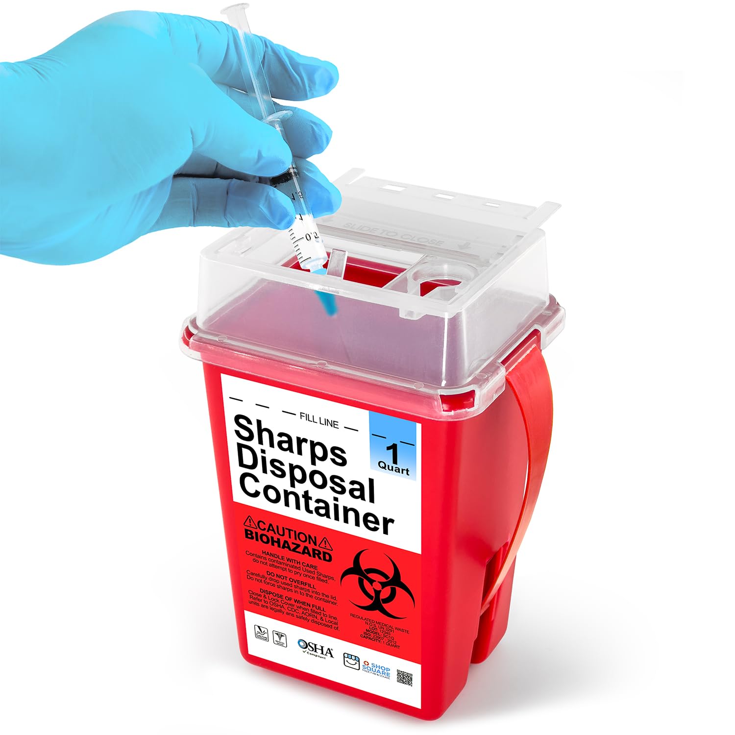 <p>Sharps Waste Container</p>