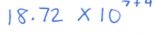 <p>this is not in proper scientific notation, when fixed, what will the exponent (11) be?</p>