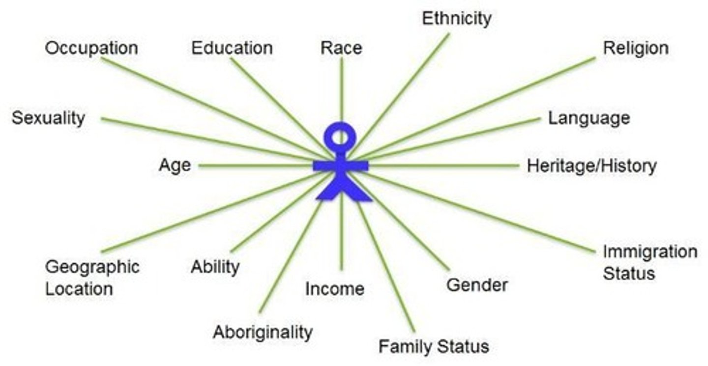 <p>Topics related to social categories such as class, race, ethnicity, gender, and sexuality.</p>