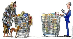 <p>рівень життя. </p><p>The quality of life based on income and living conditions.</p><p>Example: "The country's ______ ___ ______ has improved."</p><p>Collocations: high ______ ___ ______, improve the ______ ___ ______.</p>