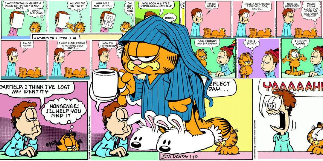 <p>A medium used to tell a story through pictures and words, often shown with an image of a comic book.</p>