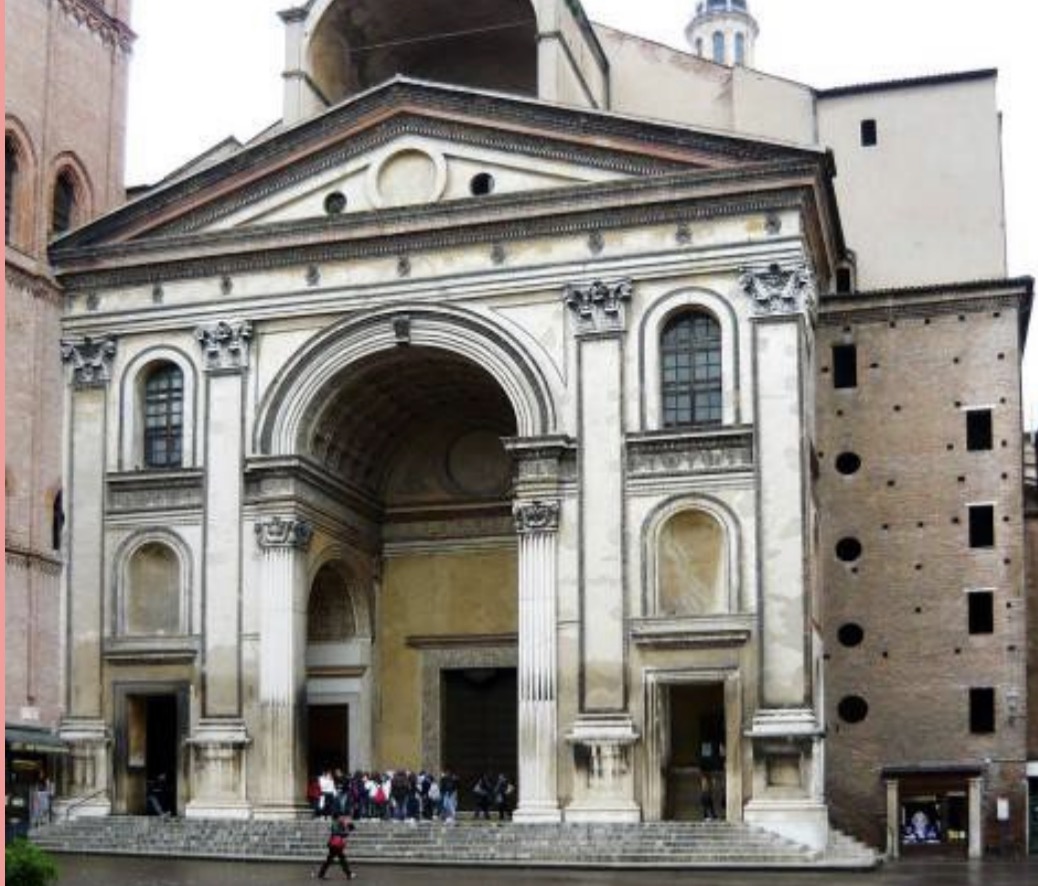 <p>Mantua</p><p>Leon Barrista Alberti</p><p>1472</p>