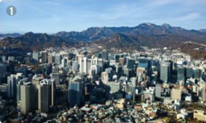 <p>한양 도성 도심</p>