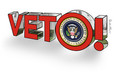 <p>v.) to reject a decision or law made by other government officials</p>