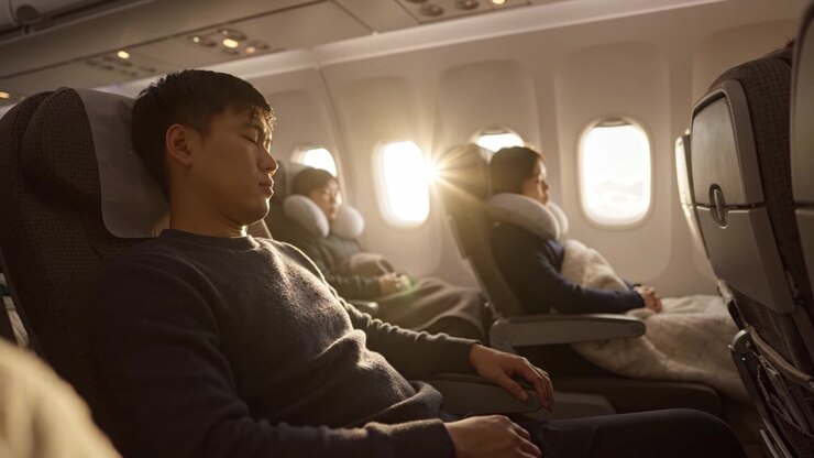 <p>a smooth flight</p>