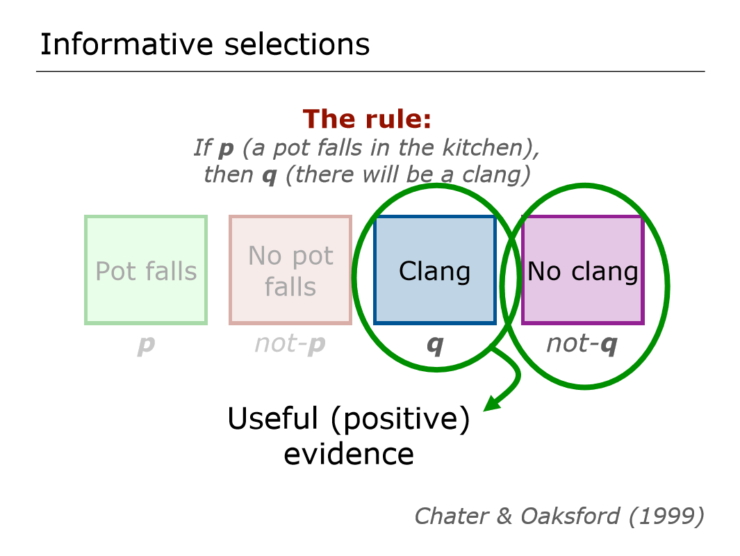 <p>Chater and Oaksford (1999)</p>