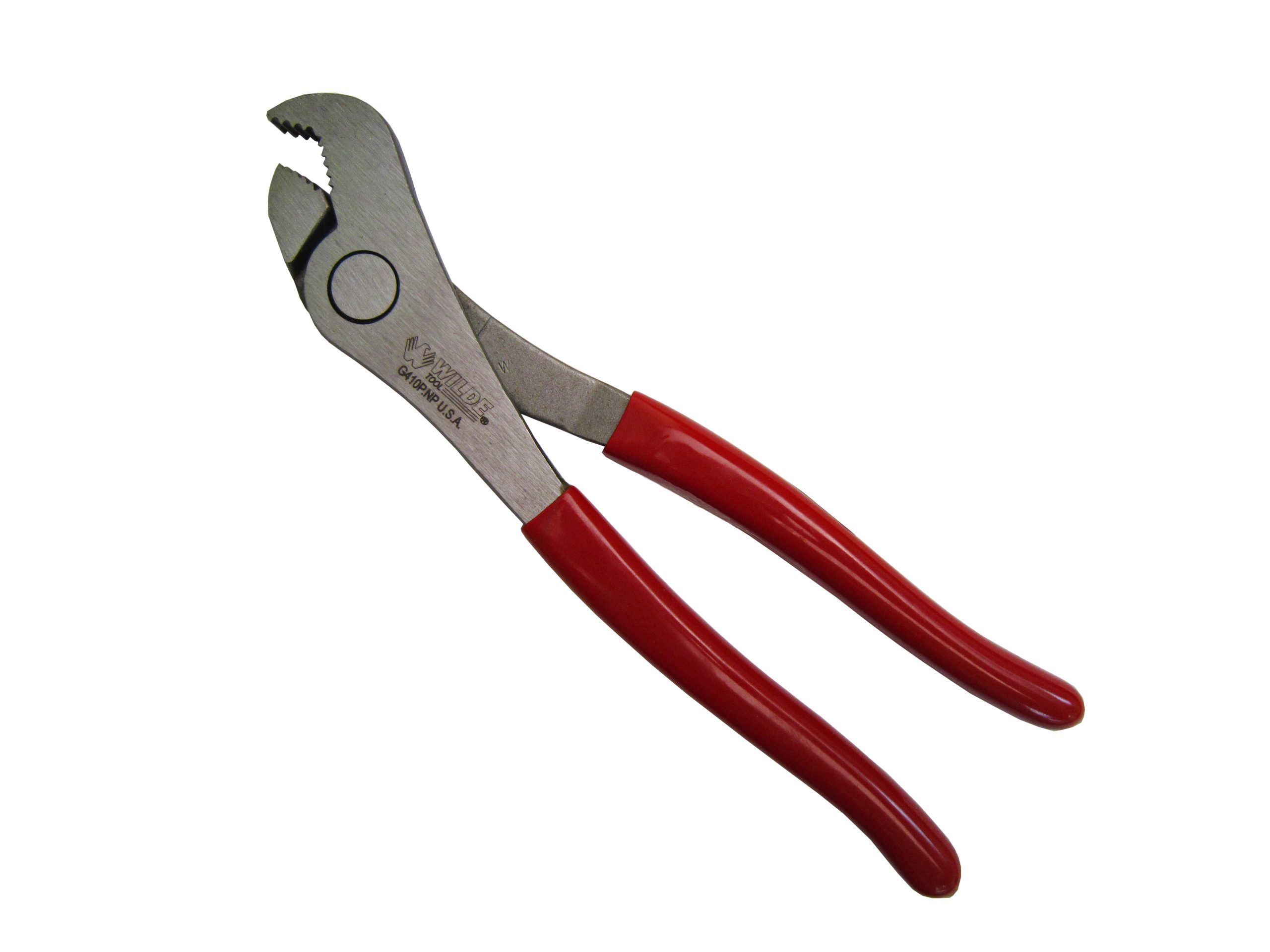 <p>A specialized gripping tool with angled jaws and end clearance, designed to remove terminal connections safely while preventing damage to covers in confined spaces.</p>