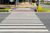 <p>Non-Signalized Pedestrian Intersection</p>