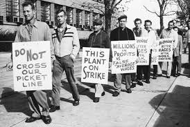 <p>Guaranteed a worker’s right to join a union; Flint Strikes in Michigan</p>