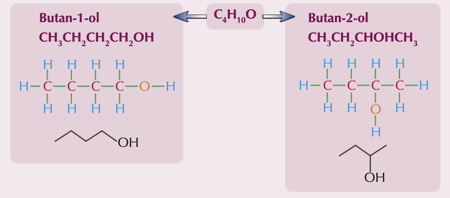 <p>Positional isomers arise from differences in the position of a functional group in each isomer. The functional group can be located on different carbons. Their physical properties would be different and their chemical properties can be too. </p>