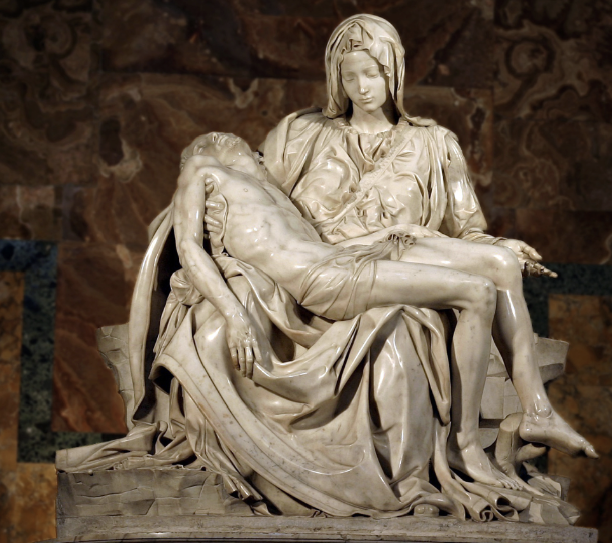 <p>Pietà (____), Michelangelo. St. Peter’s, Vatican.</p>
