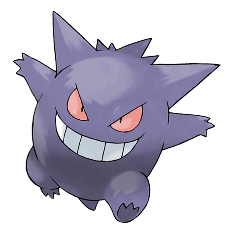 <p>What type is Gengar?</p>
