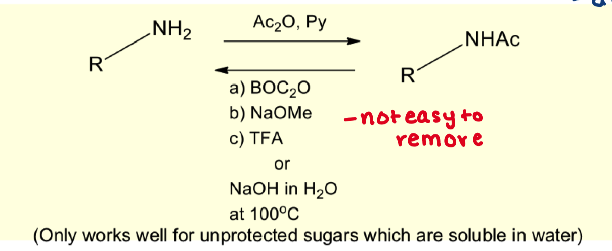 <p>is it vital to use pyridine for this reaction? why is this reaction not commonly used?</p>