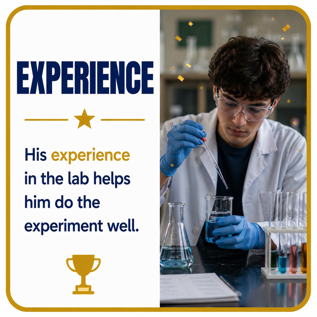 <p>EXPERIENCE</p>