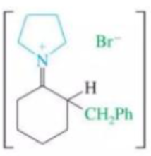 <p>Alkyl group adds to double C=C, N forms double bond</p>