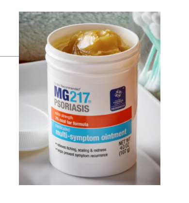 <p>What is coal tar and how is it used in psoriasis treatment?</p>