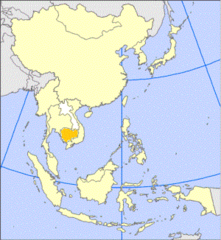 <p>South of Thailand, Laos, and Vietnam</p>