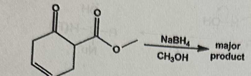 <p>What is the product of the following reaction?</p>