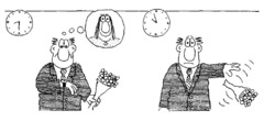 <p>to let go of</p>